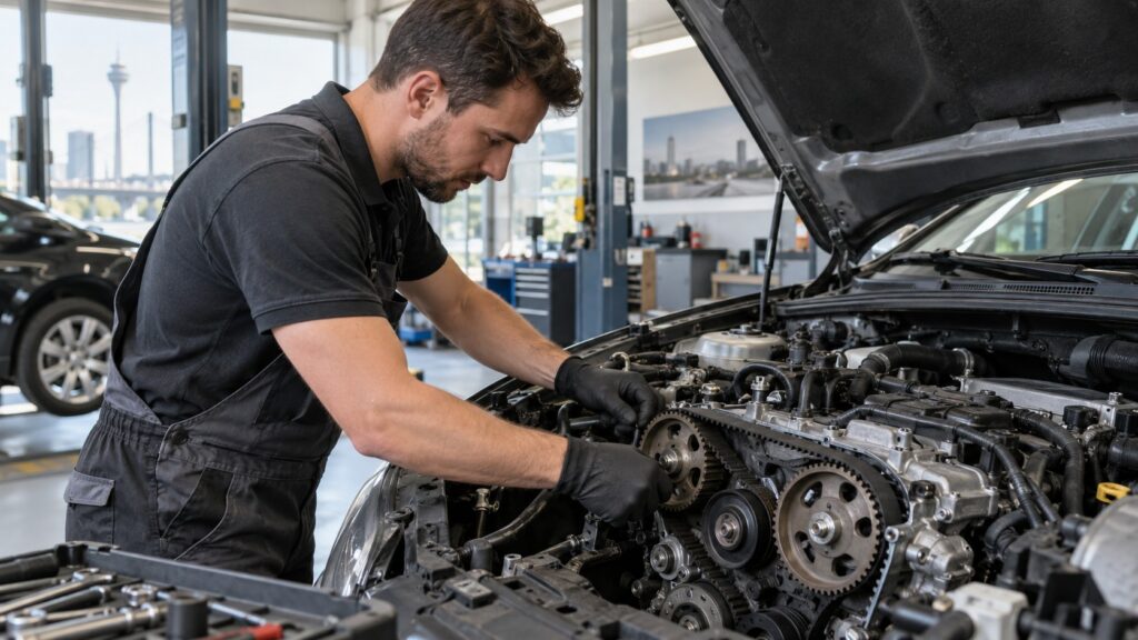 Zahnriemenwechsel Düsseldorf bei Fahrzeugtechnik Asik